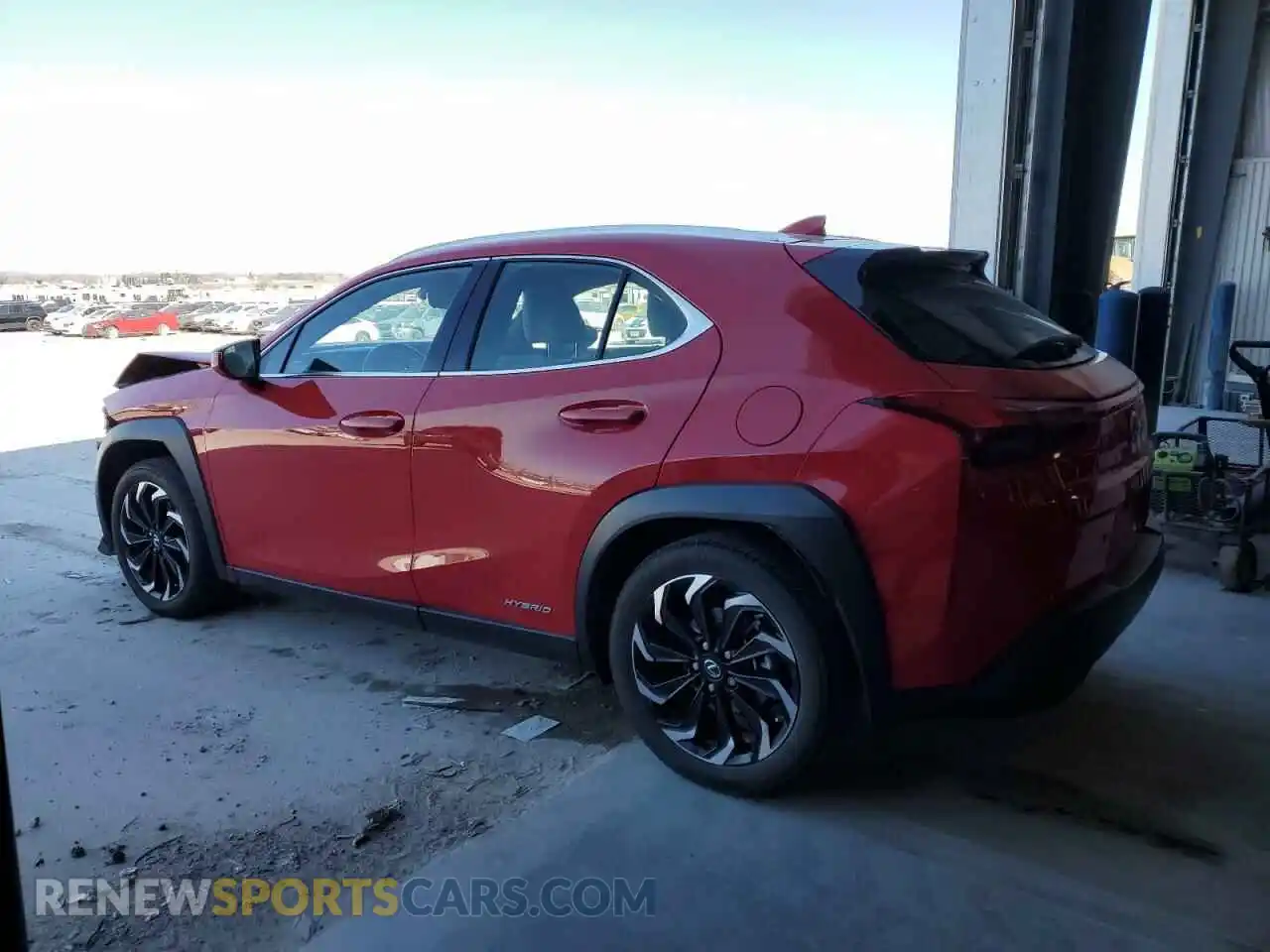 2 Photograph of a damaged car JTHP9JBH5L2034147 LEXUS UX 250H 2020