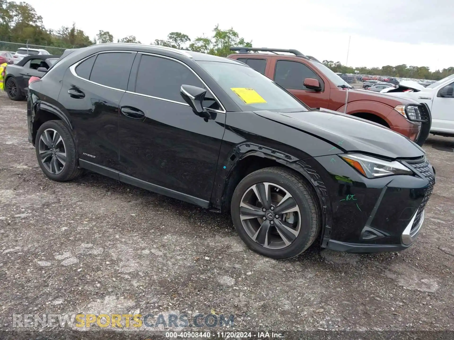 1 Photograph of a damaged car JTHP9JBH6L2023965 LEXUS UX 250H 2020