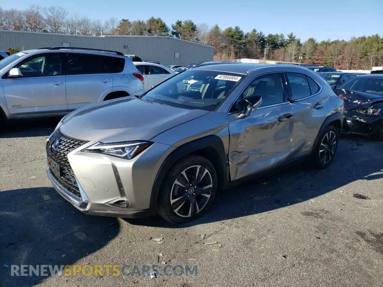 1 Photograph of a damaged car JTHP9JBH6L2031886 LEXUS UX 250H 2020