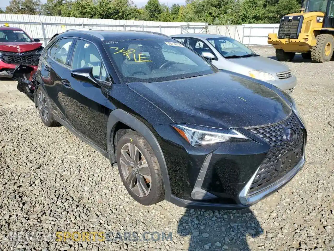 1 Photograph of a damaged car JTHP9JBH6L2034044 LEXUS UX 250H 2020