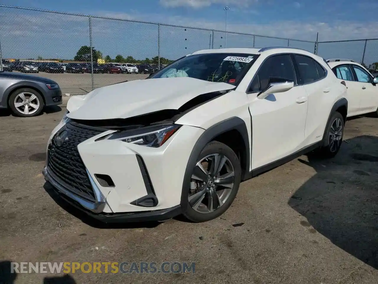 2 Photograph of a damaged car JTHP9JBH6L2035937 LEXUS UX 250H 2020