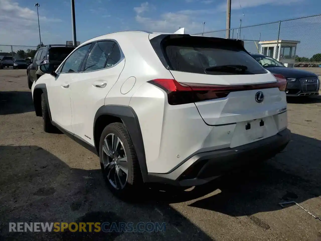 3 Photograph of a damaged car JTHP9JBH6L2035937 LEXUS UX 250H 2020
