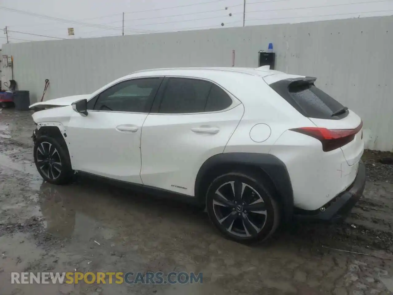 2 Photograph of a damaged car JTHP9JBH7L2025644 LEXUS UX 250H 2020