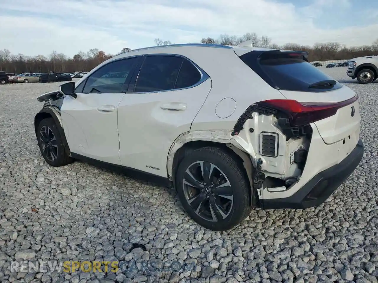 2 Photograph of a damaged car JTHP9JBH7L2032660 LEXUS UX 250H 2020