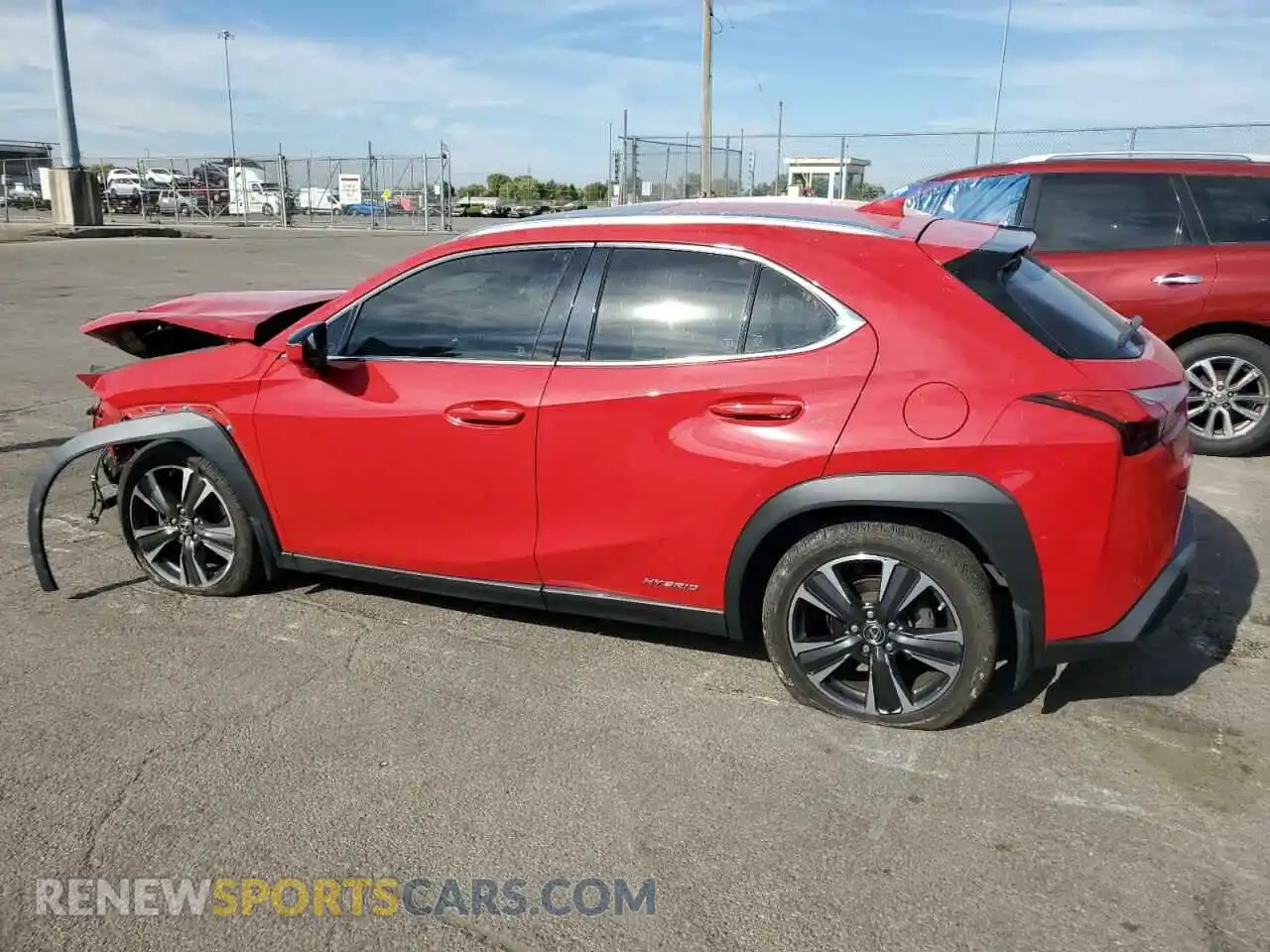 2 Photograph of a damaged car JTHP9JBH8L2028813 LEXUS UX 250H 2020