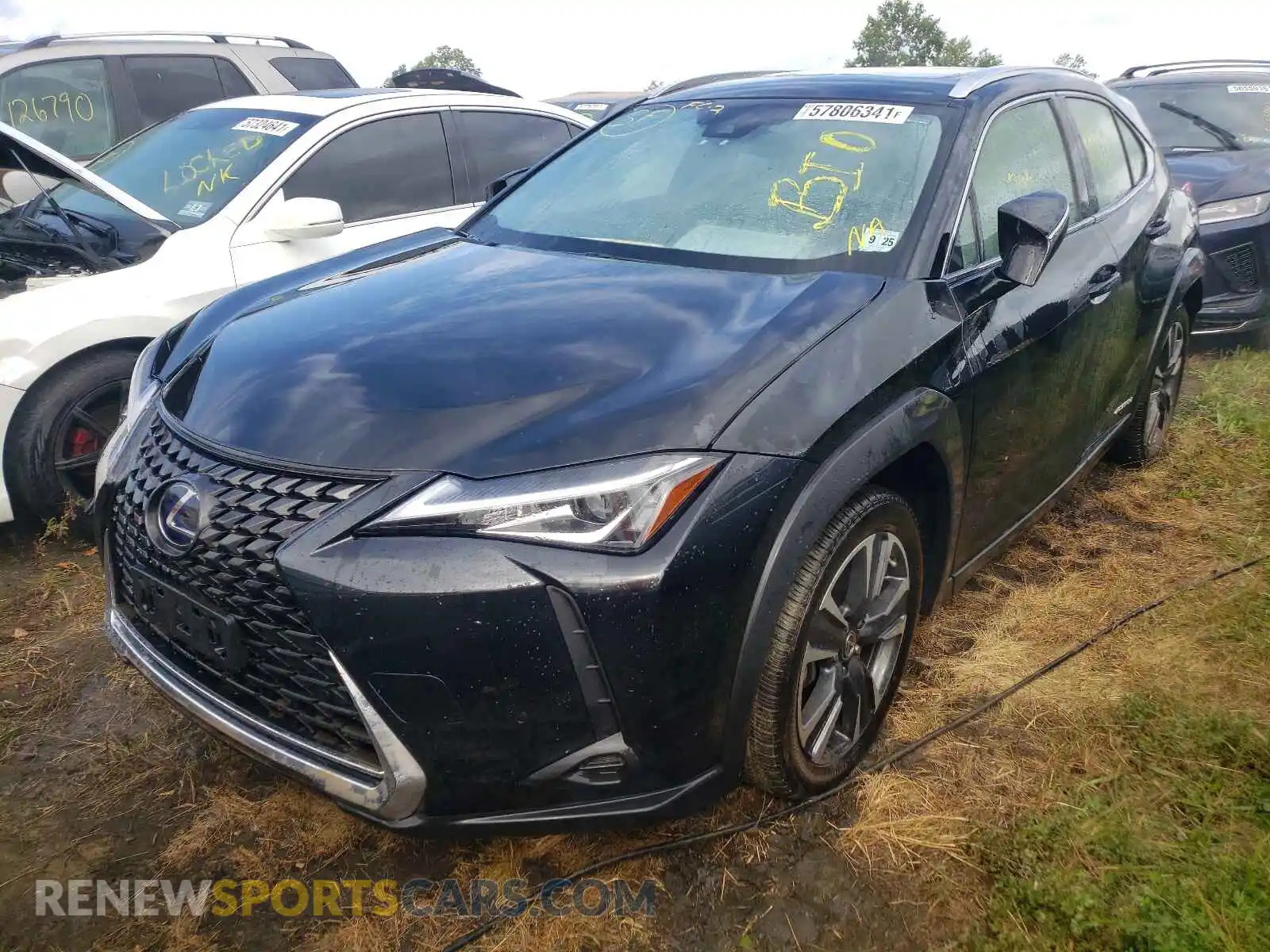 2 Photograph of a damaged car JTHP9JBH9L2026732 LEXUS UX 250H 2020