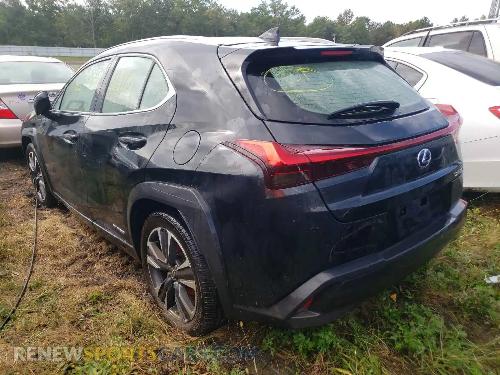 3 Photograph of a damaged car JTHP9JBH9L2026732 LEXUS UX 250H 2020