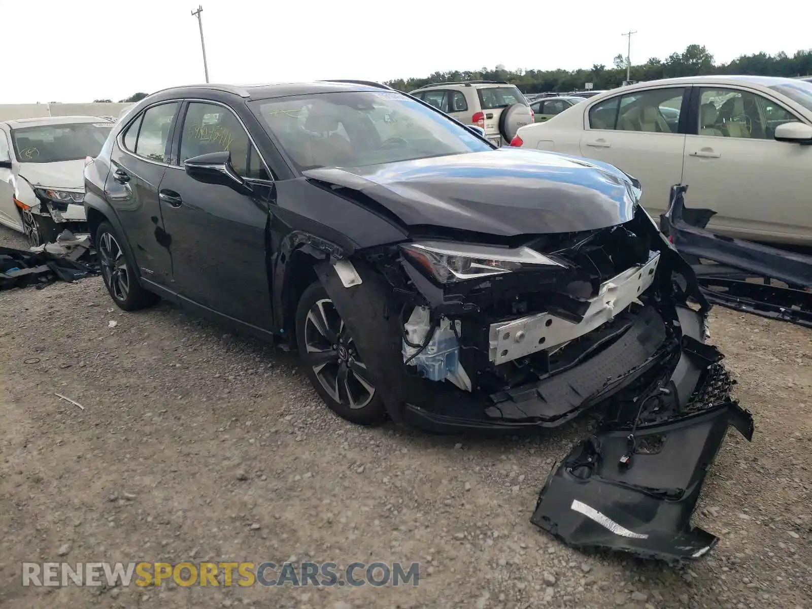 1 Photograph of a damaged car JTHP9JBH9L2027010 LEXUS UX 250H 2020