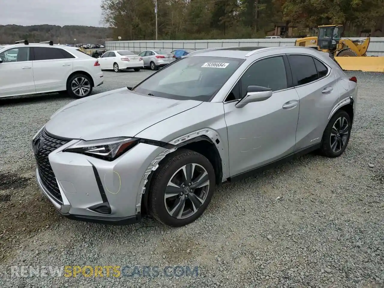 1 Photograph of a damaged car JTHP9JBH9L2032675 LEXUS UX 250H 2020