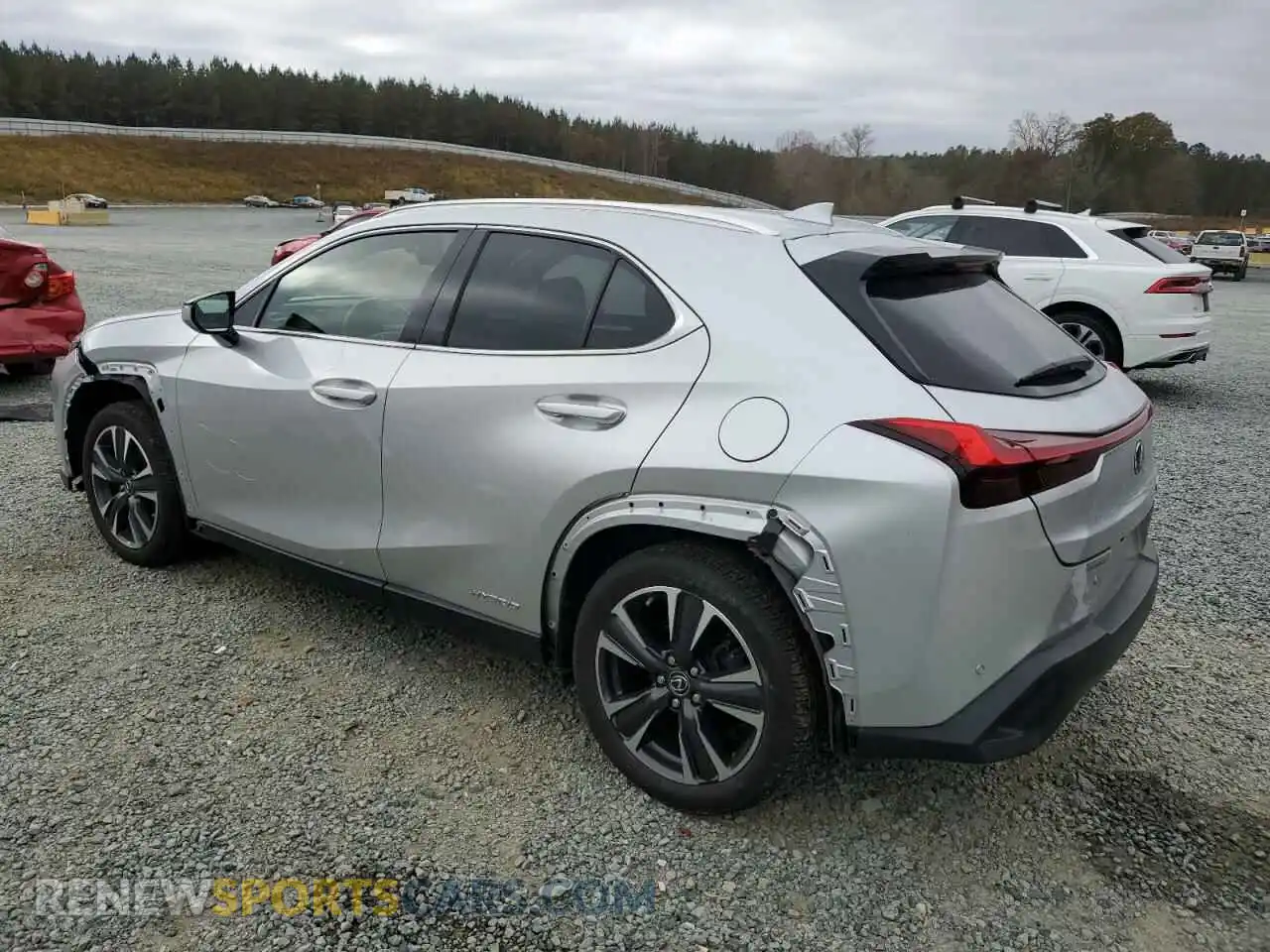 2 Photograph of a damaged car JTHP9JBH9L2032675 LEXUS UX 250H 2020