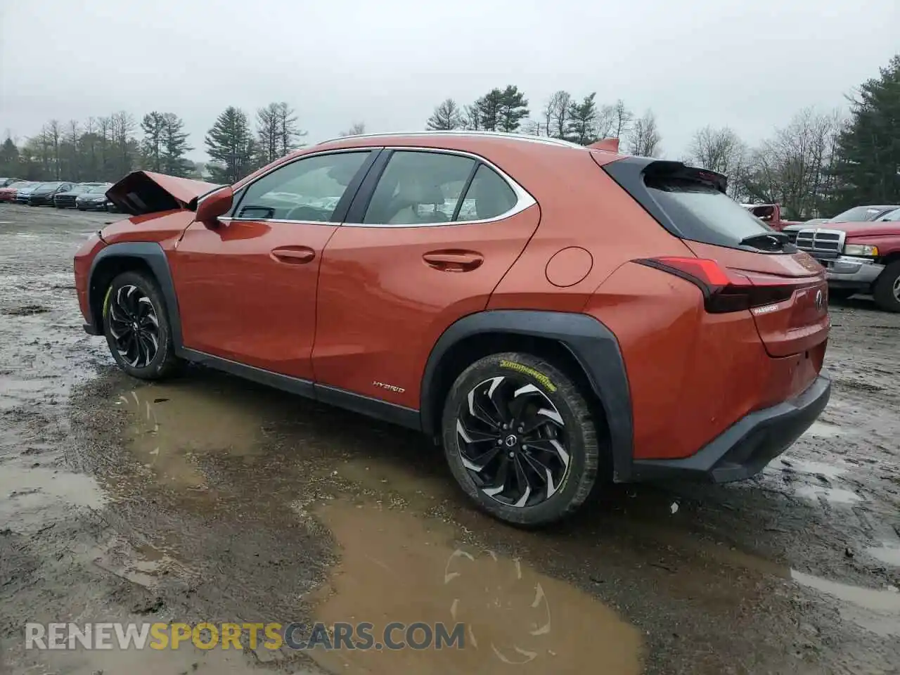 2 Photograph of a damaged car JTHP9JBHXL2020762 LEXUS UX 250H 2020