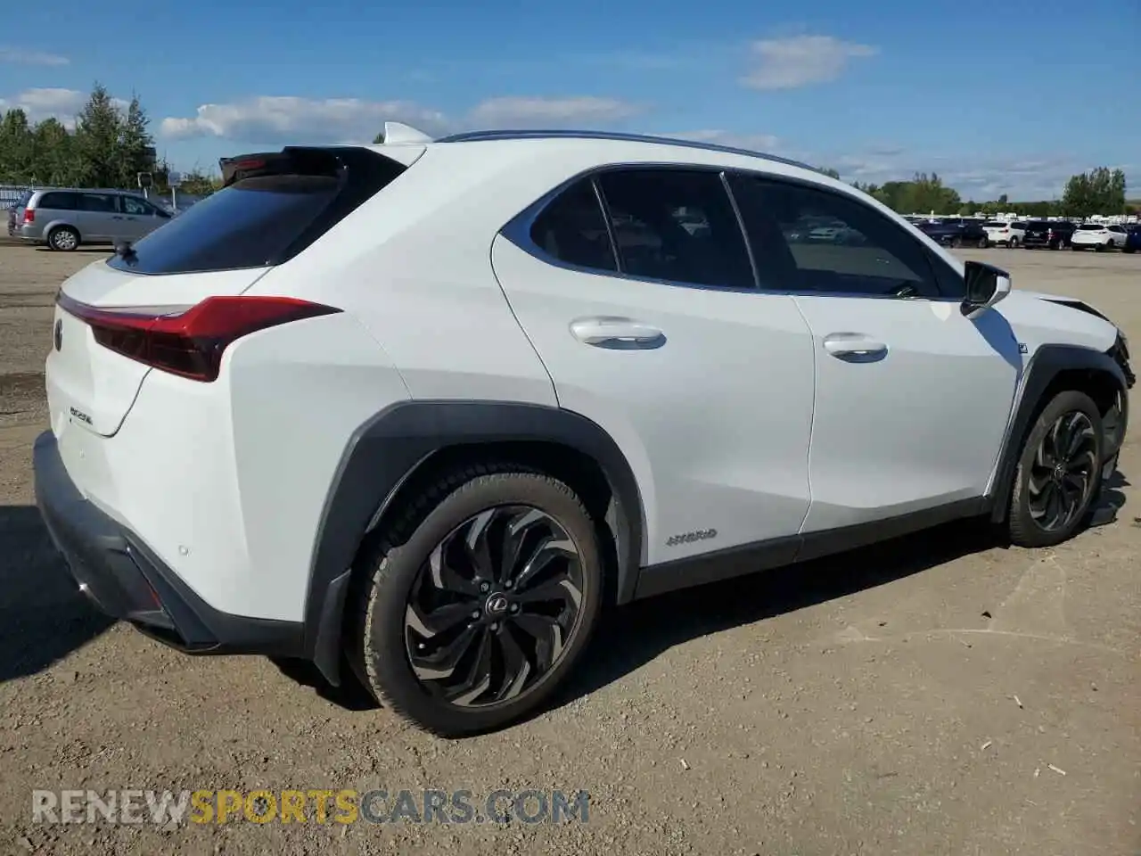 3 Photograph of a damaged car JTHR9JBH6L2027166 LEXUS UX 250H 2020