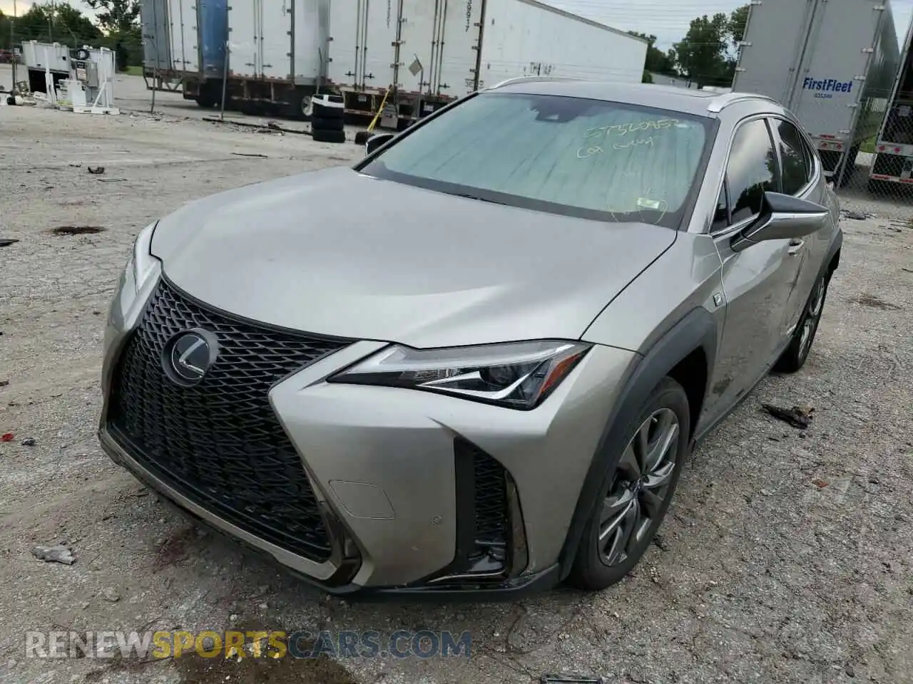2 Photograph of a damaged car JTHR9JBH7L2033641 LEXUS UX 250H 2020