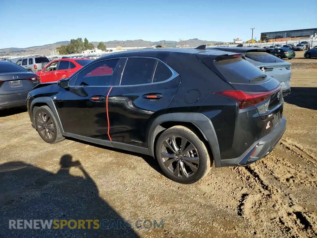 2 Photograph of a damaged car JTHE9JBH0M2036963 LEXUS UX 250H 2021