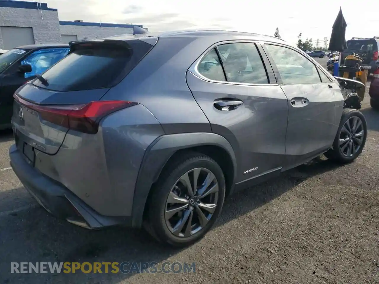 3 Photograph of a damaged car JTHE9JBH6M2050155 LEXUS UX 250H 2021