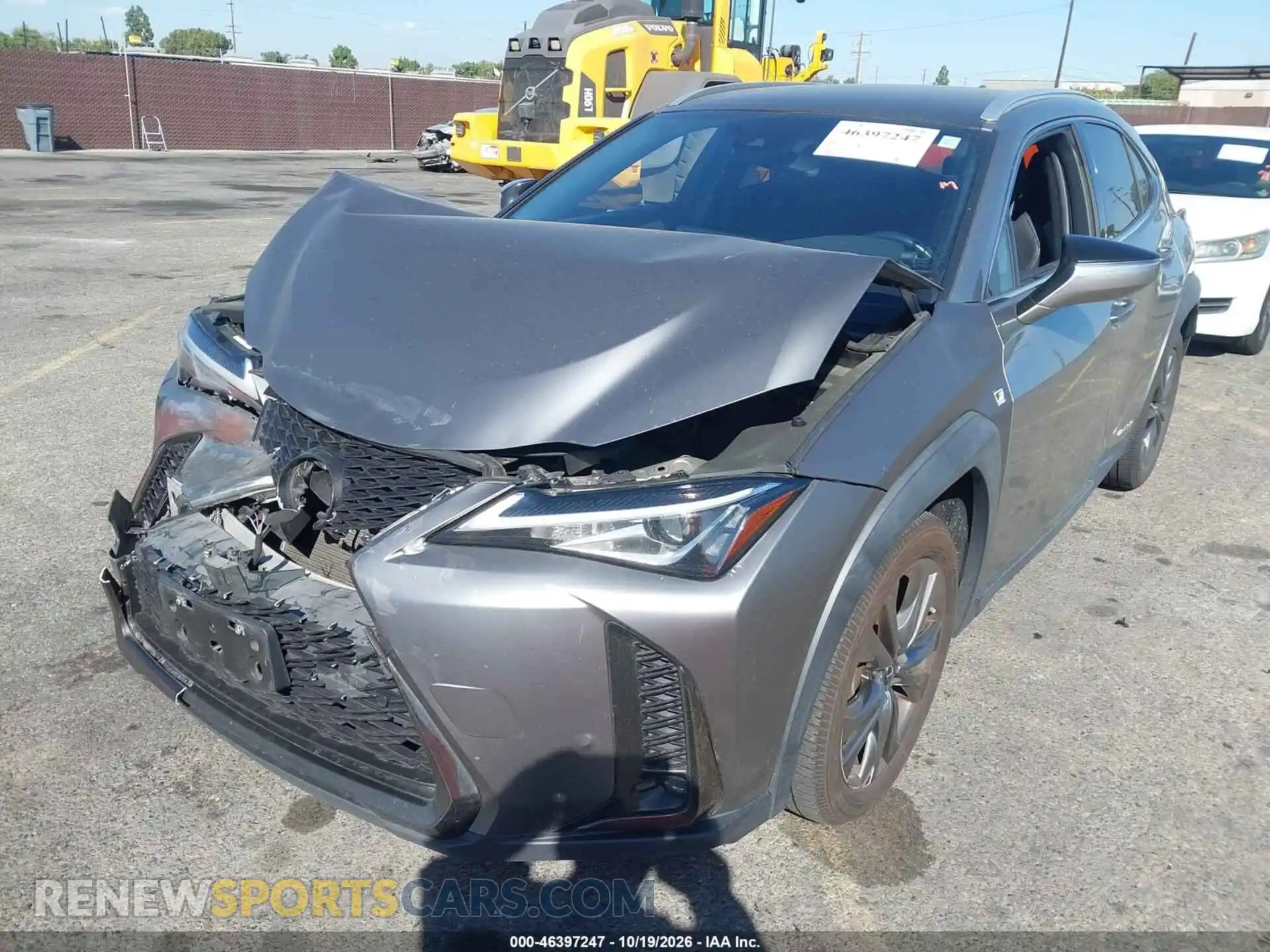 2 Photograph of a damaged car JTHE9JBH7M2046972 LEXUS UX 250H 2021