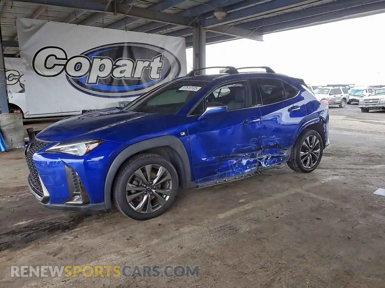 1 fotografías del automóvil dañado JTHE9JBH8M2037567 LEXUS UX 250H 2021