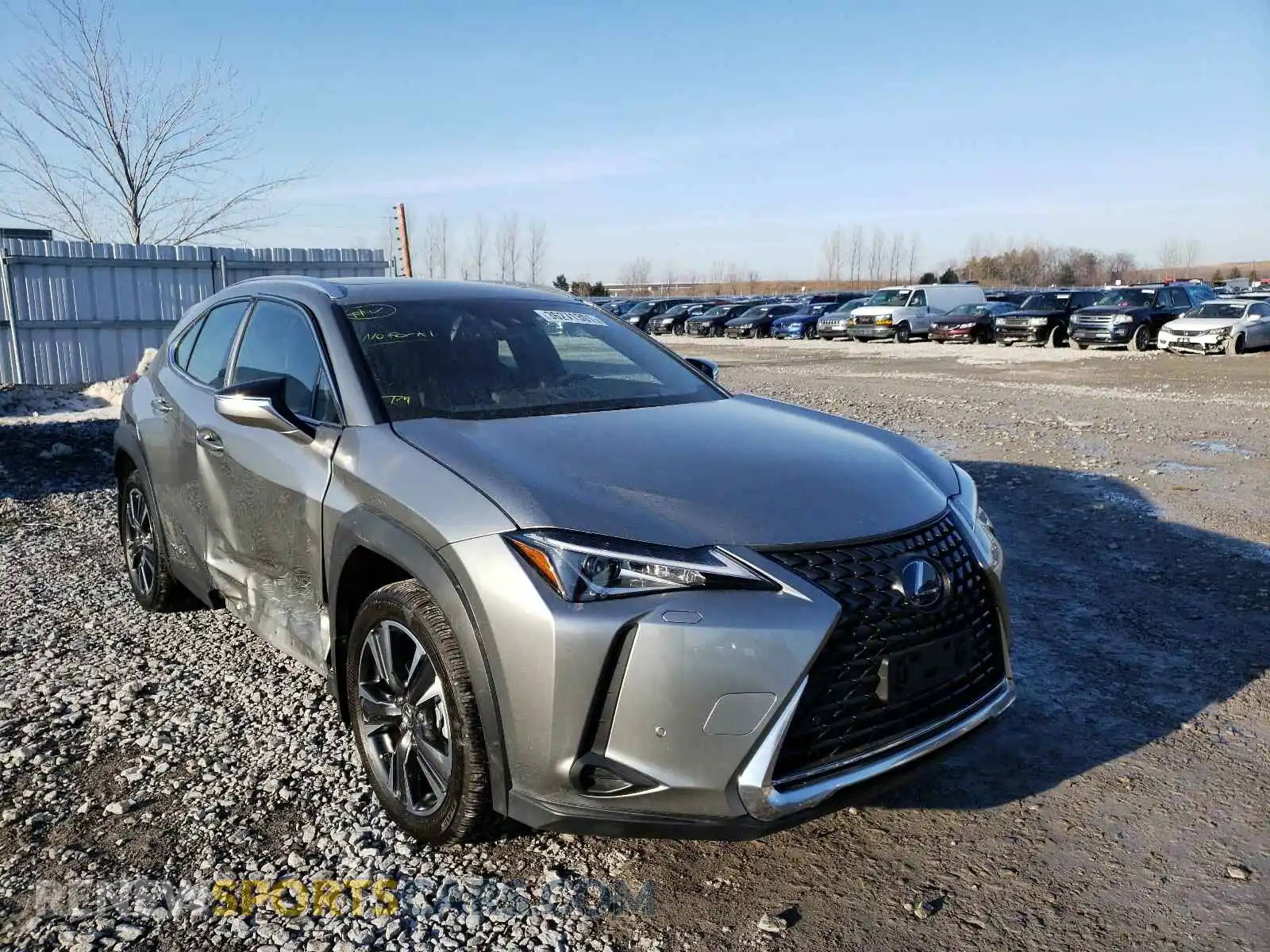1 Photograph of a damaged car JTHL9JBH9M2038508 LEXUS UX 250H 2021