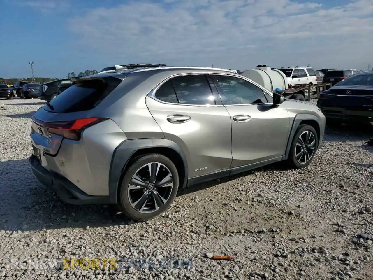 3 Photograph of a damaged car JTHP9JBH0M2041136 LEXUS UX 250H 2021