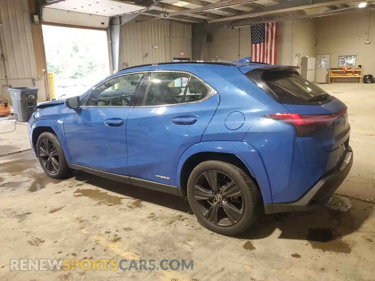 2 Фотография поврежденного автомобиля JTHP9JBH0M2048510 LEXUS UX 250H 2021