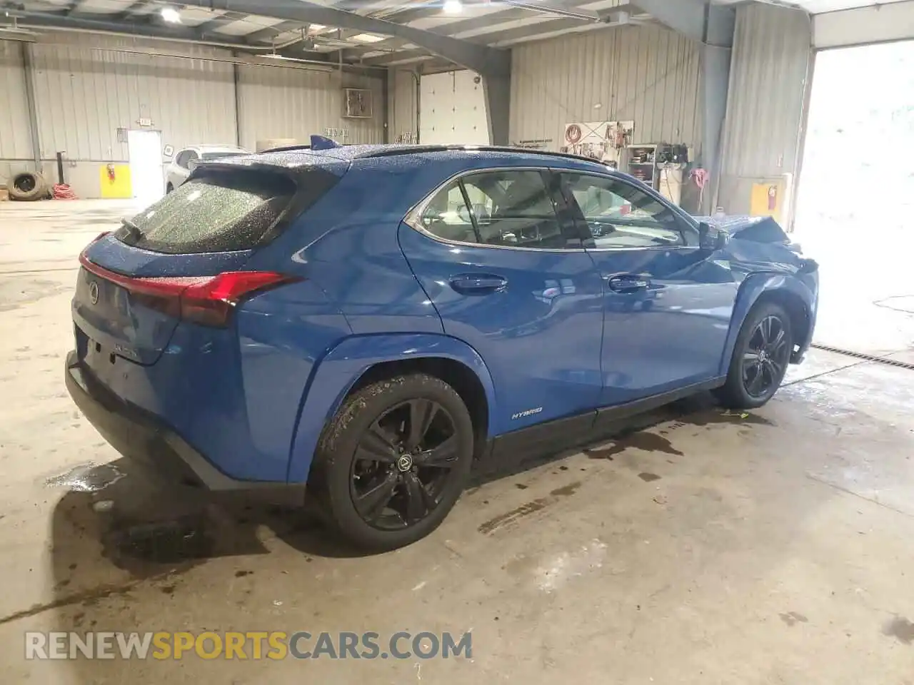 3 Фотография поврежденного автомобиля JTHP9JBH0M2048510 LEXUS UX 250H 2021