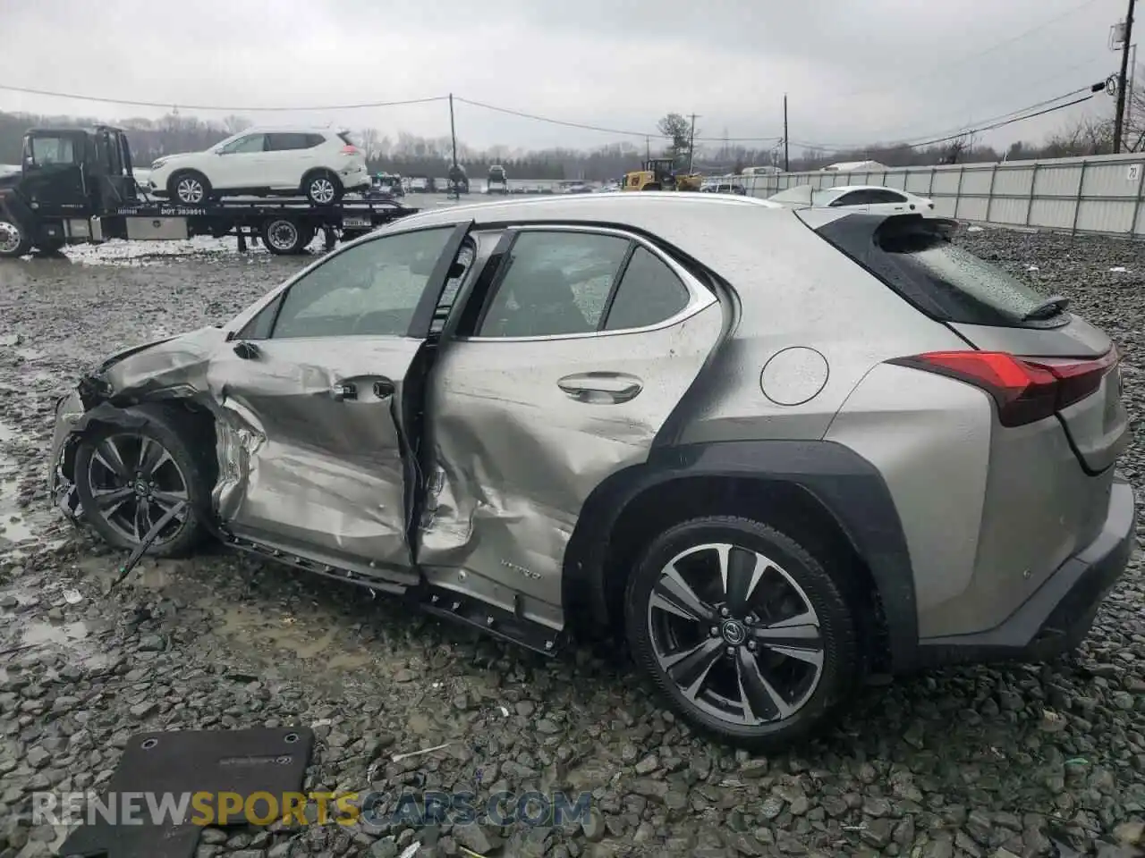 2 Photograph of a damaged car JTHP9JBH1M2039301 LEXUS UX 250H 2021