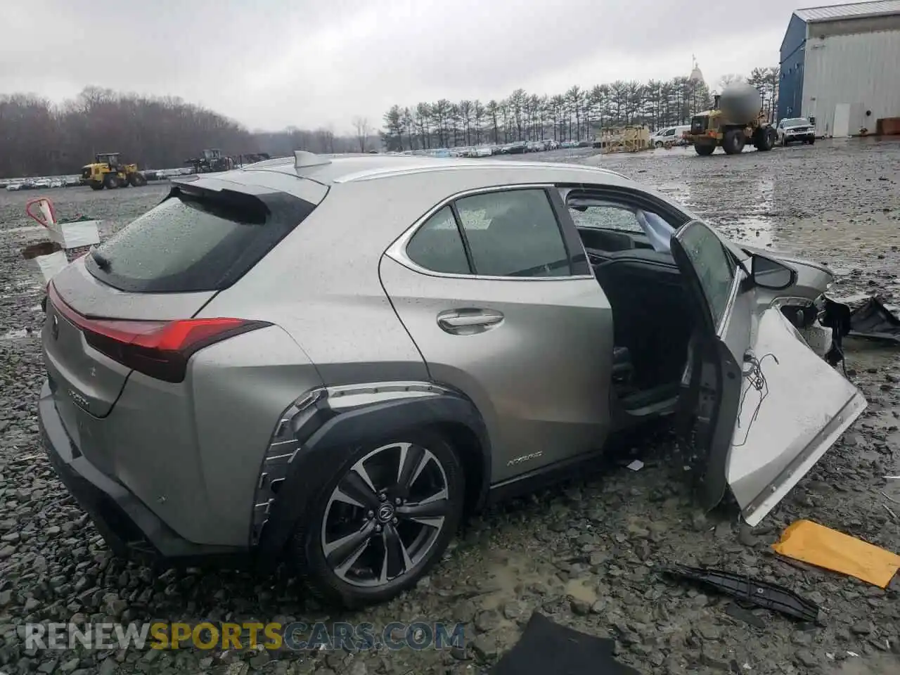 3 Photograph of a damaged car JTHP9JBH1M2039301 LEXUS UX 250H 2021