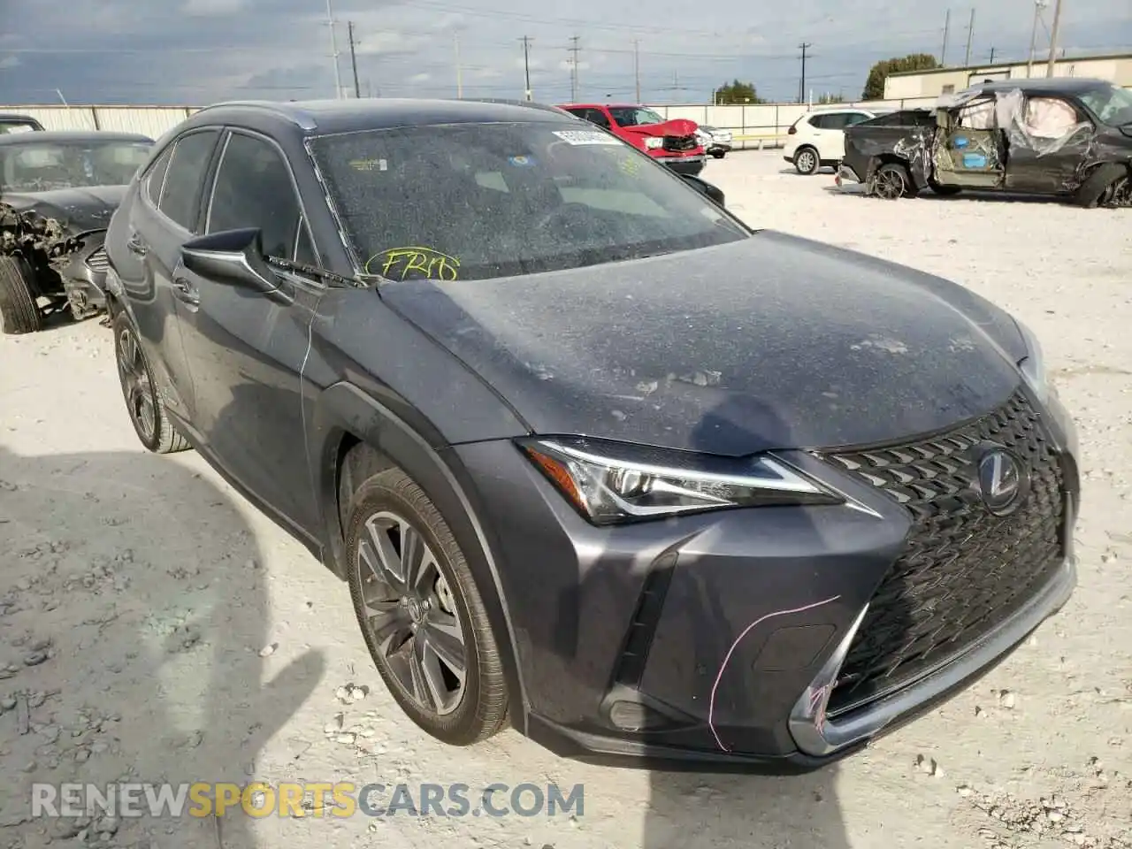 1 Photograph of a damaged car JTHP9JBH1M2041534 LEXUS UX 250H 2021