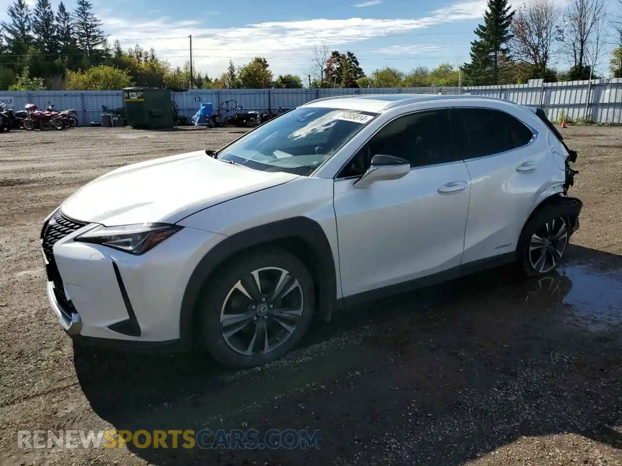 1 Photograph of a damaged car JTHP9JBH1M2045468 LEXUS UX 250H 2021