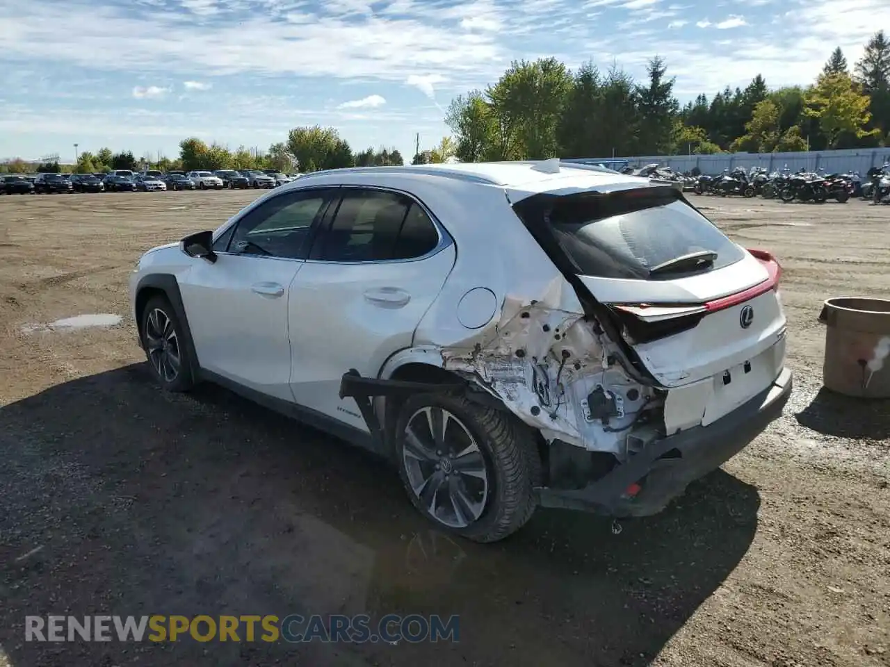 2 Photograph of a damaged car JTHP9JBH1M2045468 LEXUS UX 250H 2021