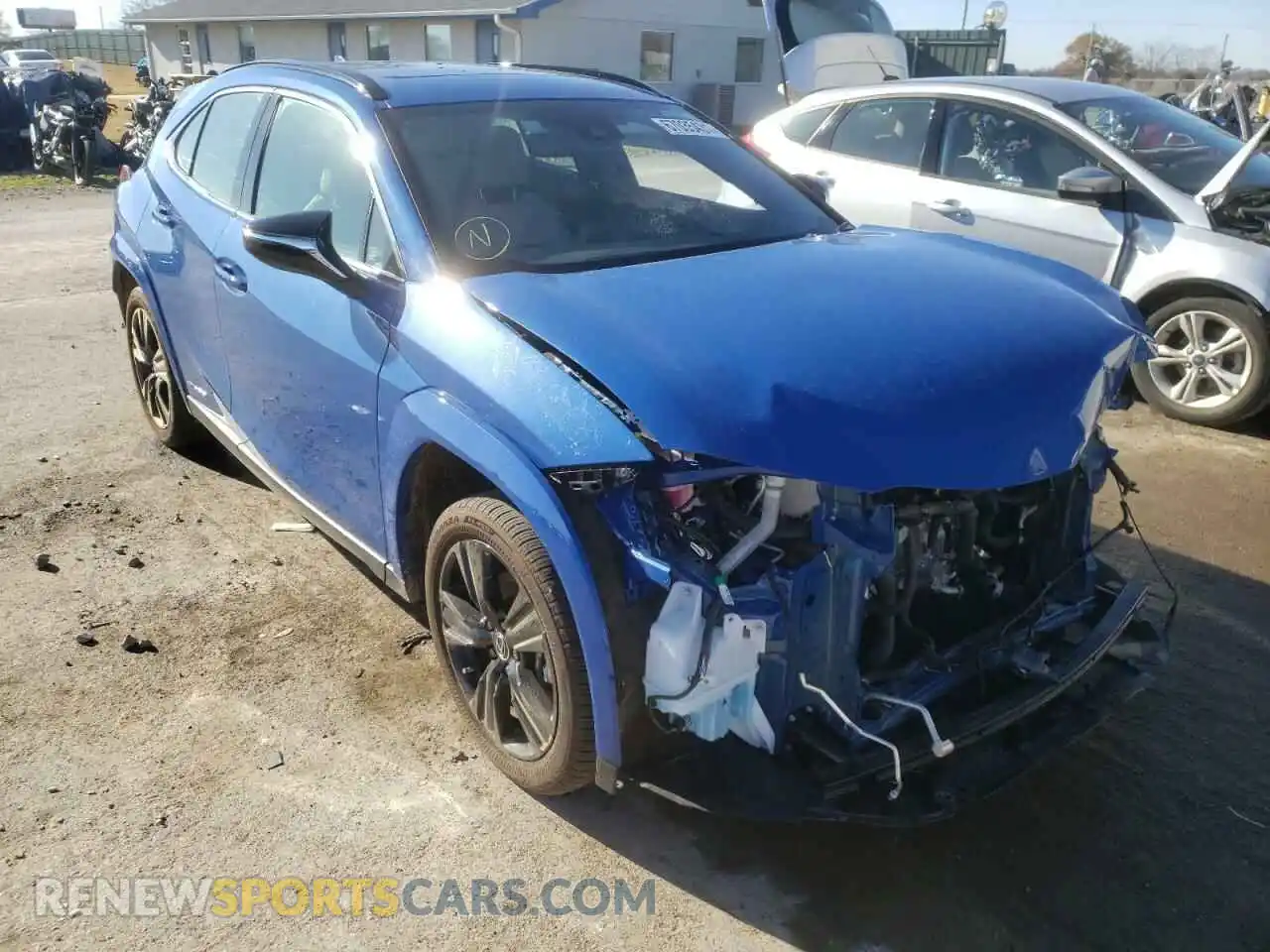 1 Photograph of a damaged car JTHP9JBH1M2046801 LEXUS UX 250H 2021