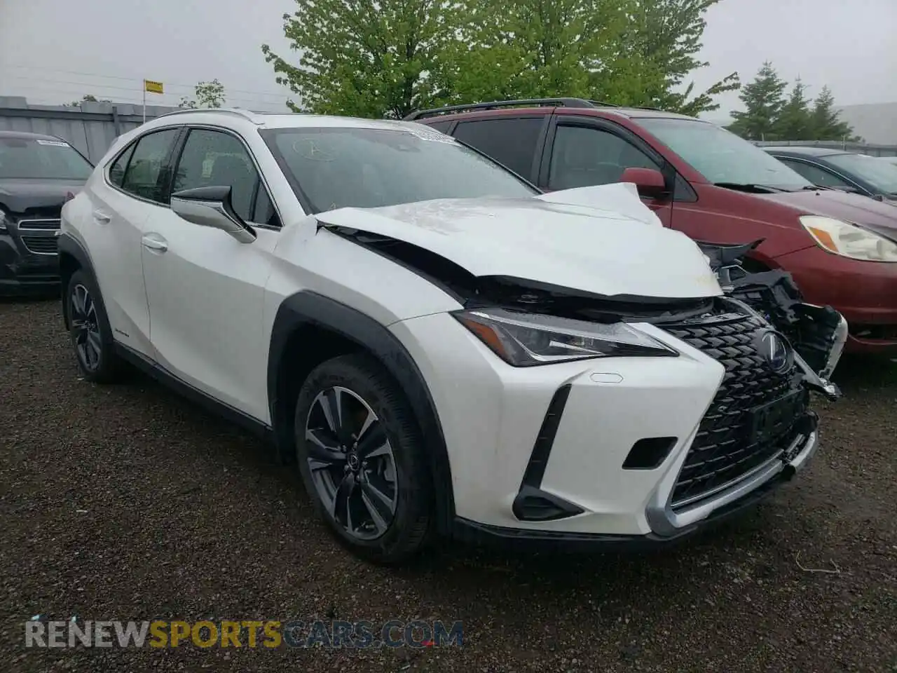 1 fotografías del automóvil dañado JTHP9JBH2M2042000 LEXUS UX 250H 2021