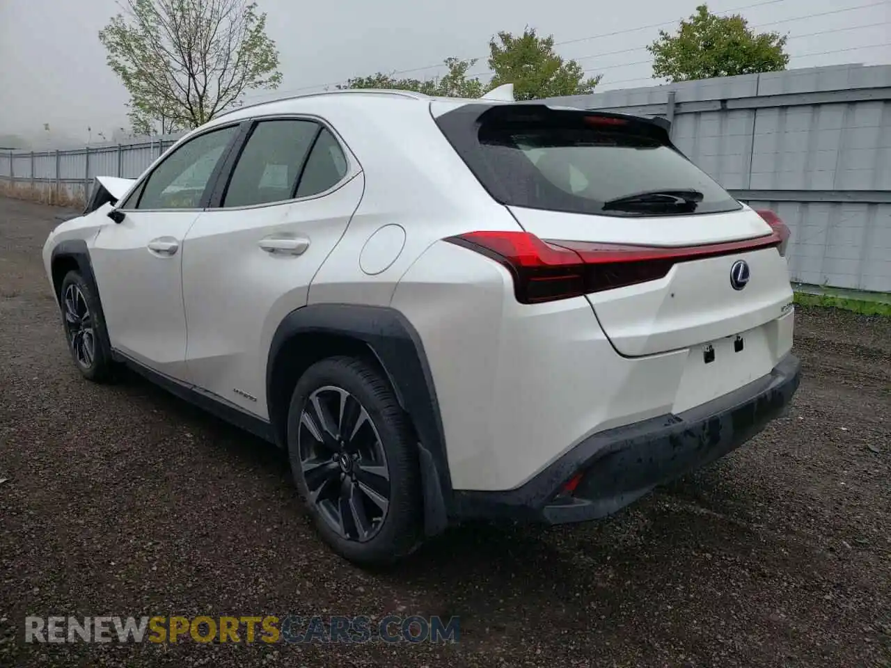 3 fotografías del automóvil dañado JTHP9JBH2M2042000 LEXUS UX 250H 2021