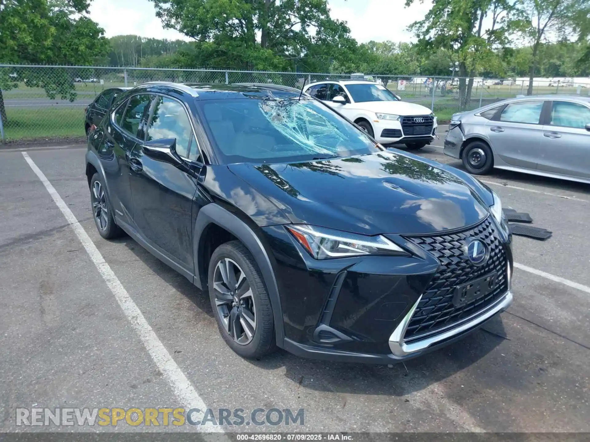 1 Photograph of a damaged car JTHP9JBH2M2052297 LEXUS UX 250H 2021