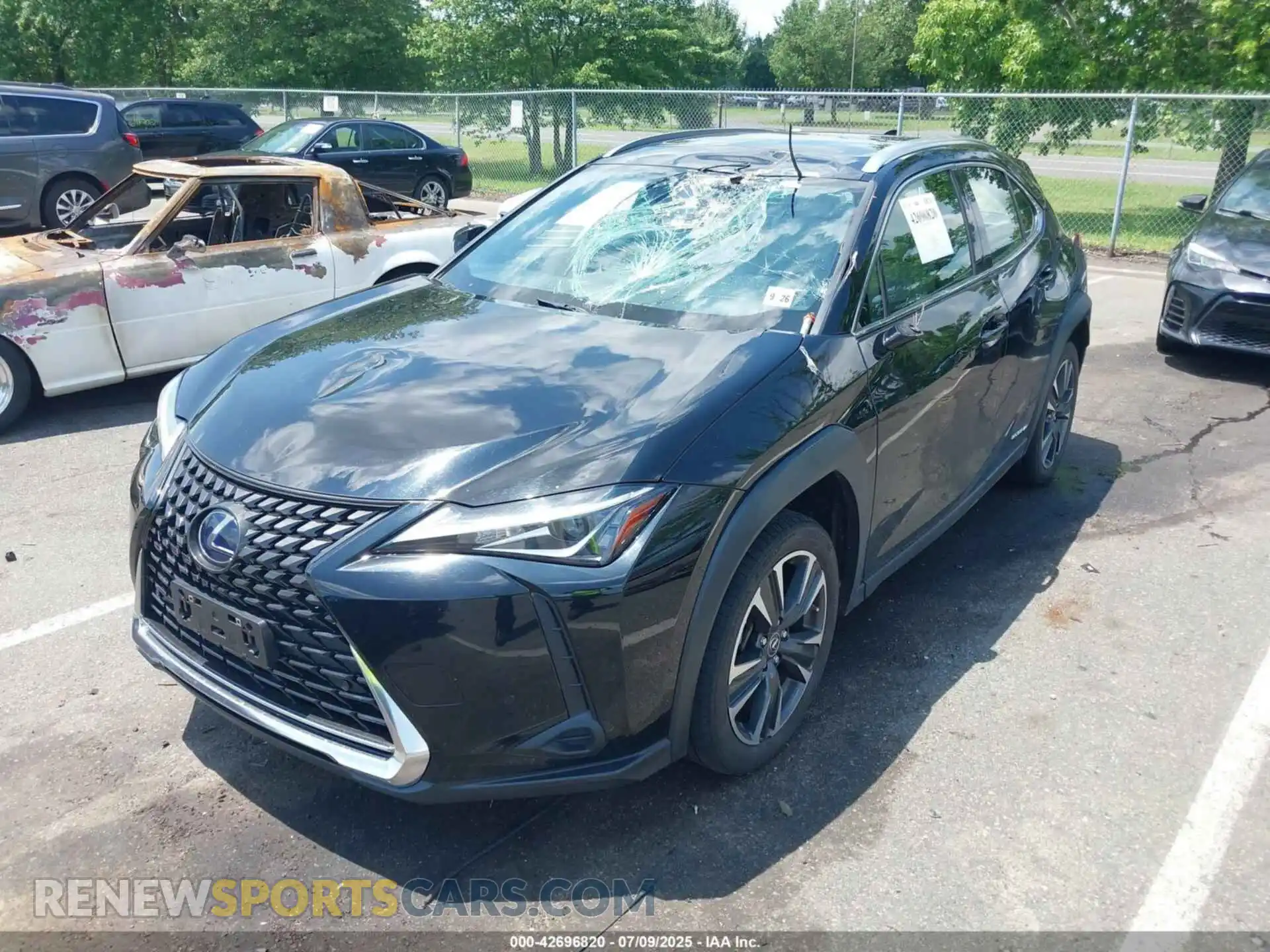 2 Photograph of a damaged car JTHP9JBH2M2052297 LEXUS UX 250H 2021