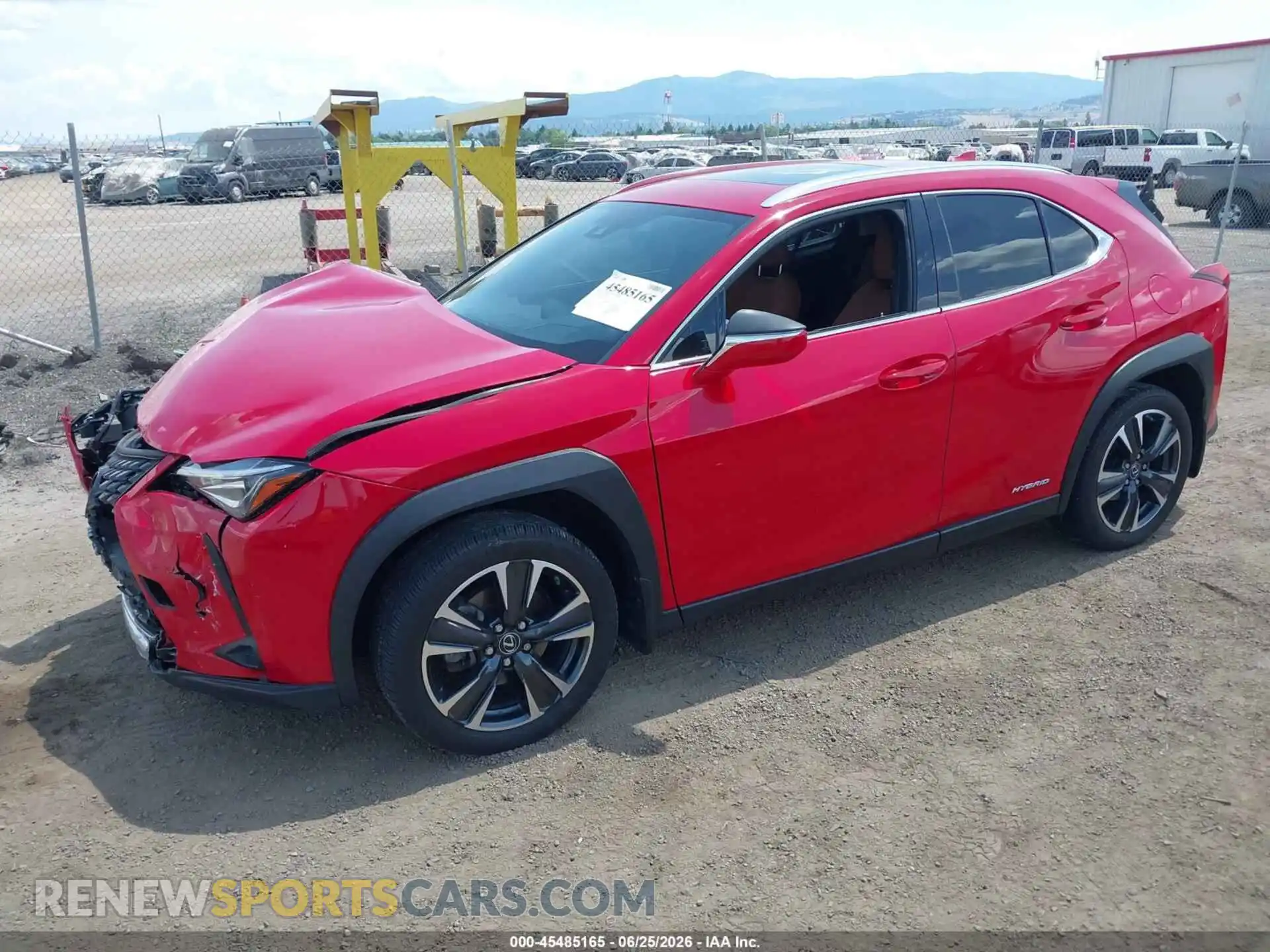2 Photograph of a damaged car JTHP9JBH4M2037459 LEXUS UX 250H 2021