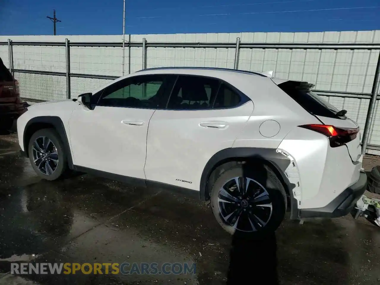 2 Photograph of a damaged car JTHP9JBH4M2038336 LEXUS UX 250H 2021