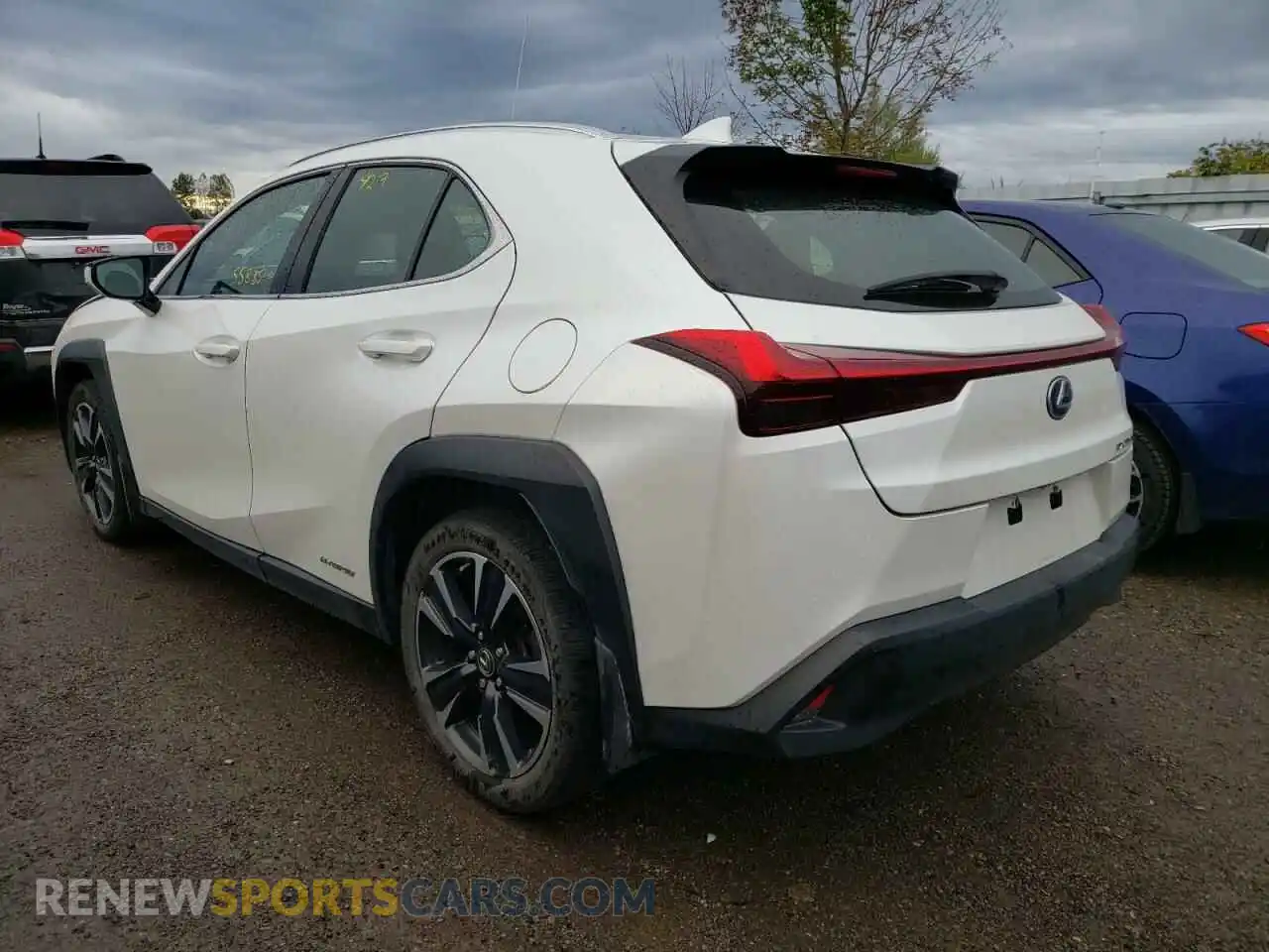 3 Photograph of a damaged car JTHP9JBH4M2039874 LEXUS UX 250H 2021