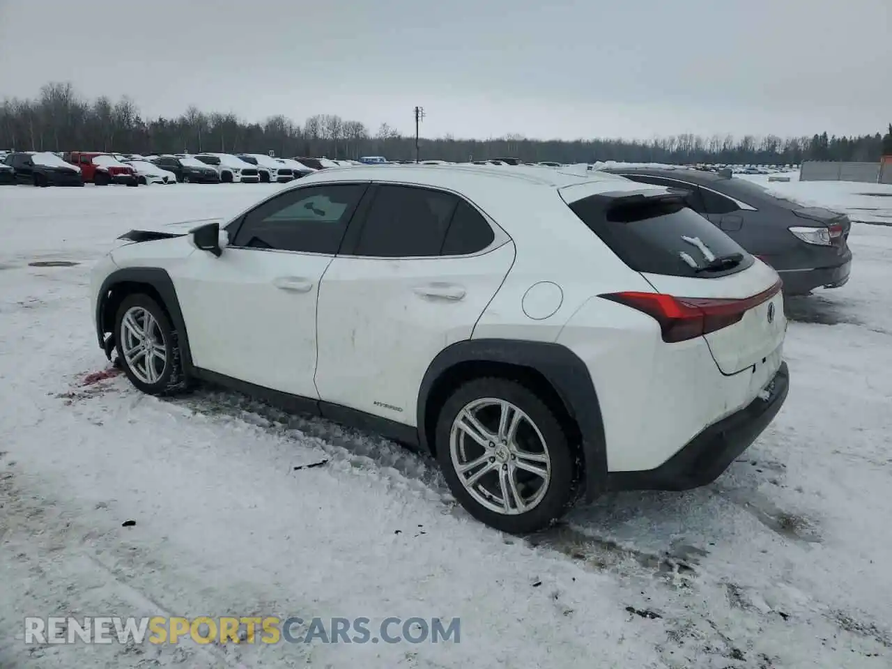 2 Photograph of a damaged car JTHP9JBH6M2039598 LEXUS UX 250H 2021