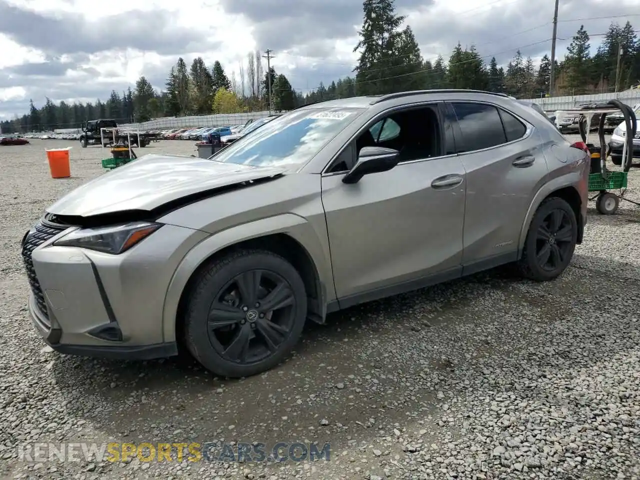 1 fotografías del automóvil dañado JTHP9JBH6M2046244 LEXUS UX 250H 2021