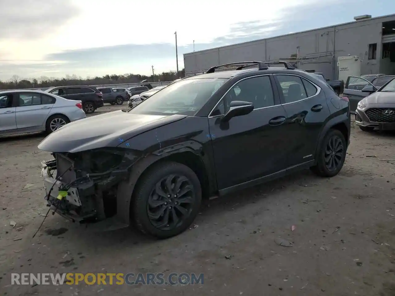 1 Photograph of a damaged car JTHP9JBH6M2049581 LEXUS UX 250H 2021