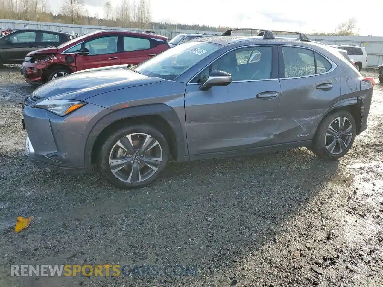 1 Photograph of a damaged car JTHP9JBH7M2037701 LEXUS UX 250H 2021