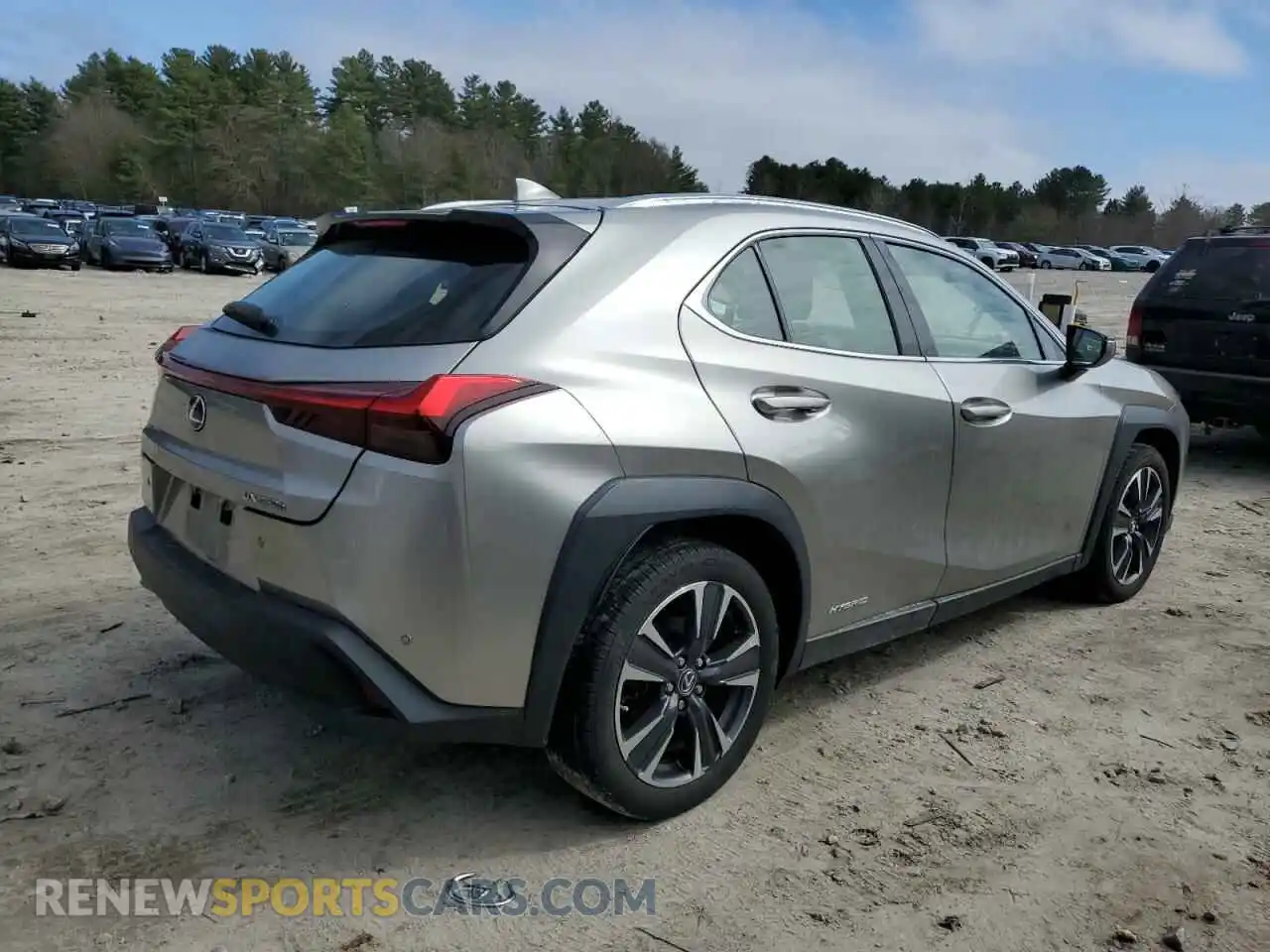 3 fotografías del automóvil dañado JTHP9JBH7M2050979 LEXUS UX 250H 2021