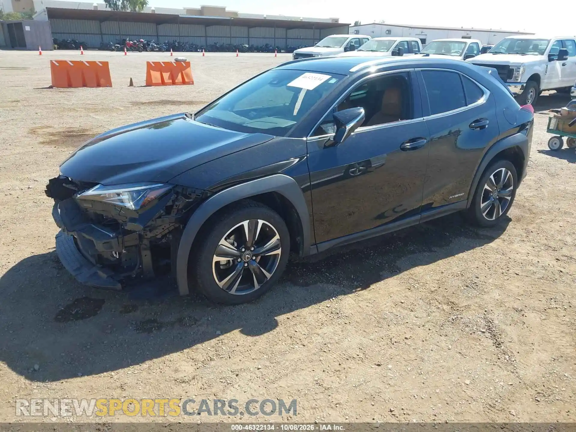 2 Фотография поврежденного автомобиля JTHP9JBH9M2041670 LEXUS UX 250H 2021
