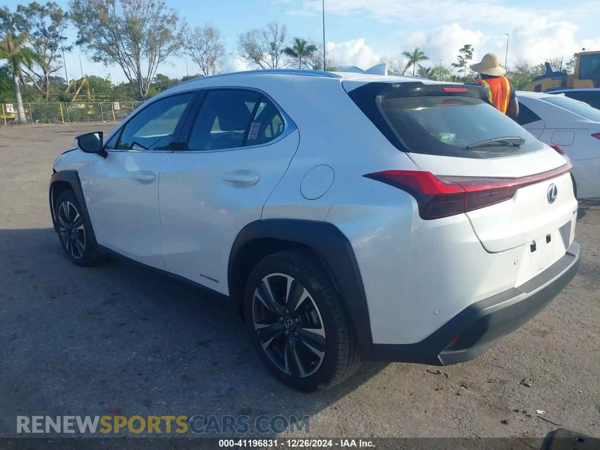 3 Photograph of a damaged car JTHP9JBH9M2045752 LEXUS UX 250H 2021