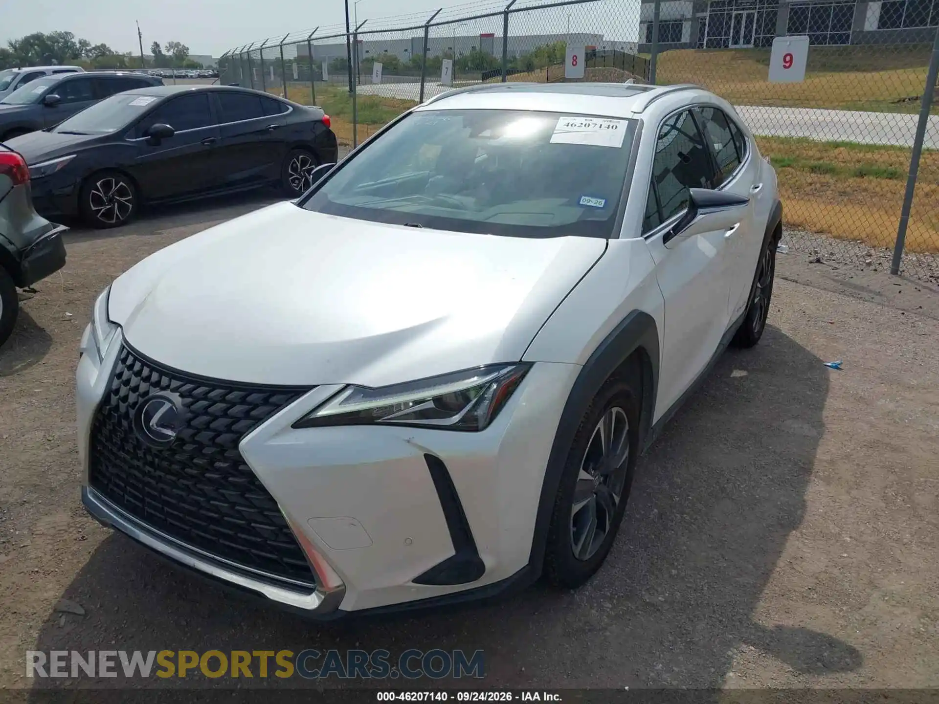 2 Photograph of a damaged car JTHP9JBH9M2052393 LEXUS UX 250H 2021