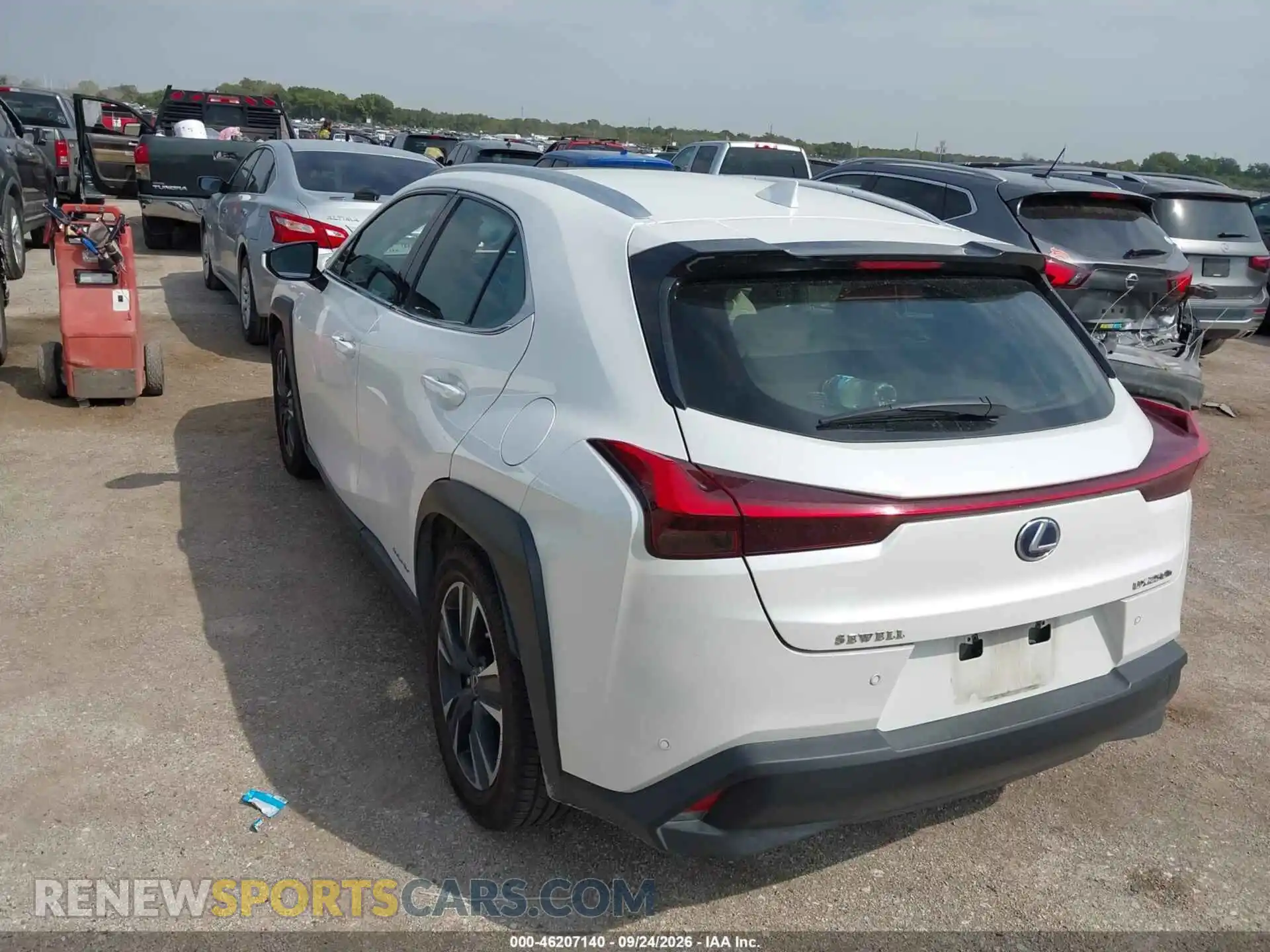 3 Photograph of a damaged car JTHP9JBH9M2052393 LEXUS UX 250H 2021