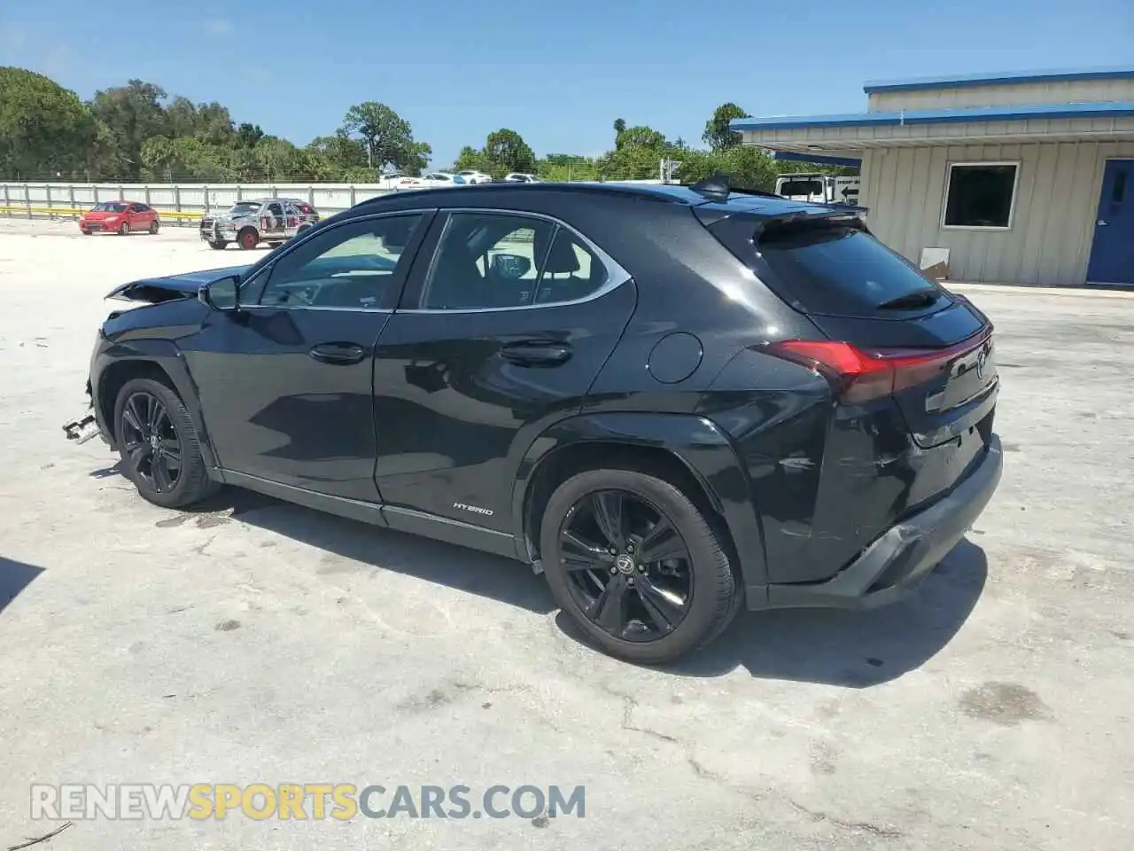 2 Photograph of a damaged car JTHP9JBHXM2045467 LEXUS UX 250H 2021