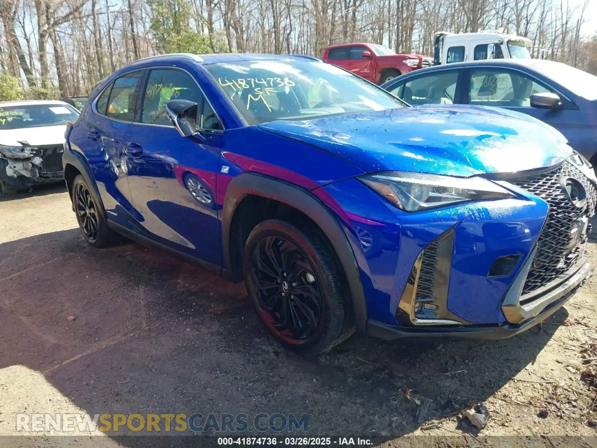 1 Photograph of a damaged car JTHR9JBH1M2050209 LEXUS UX 250H 2021
