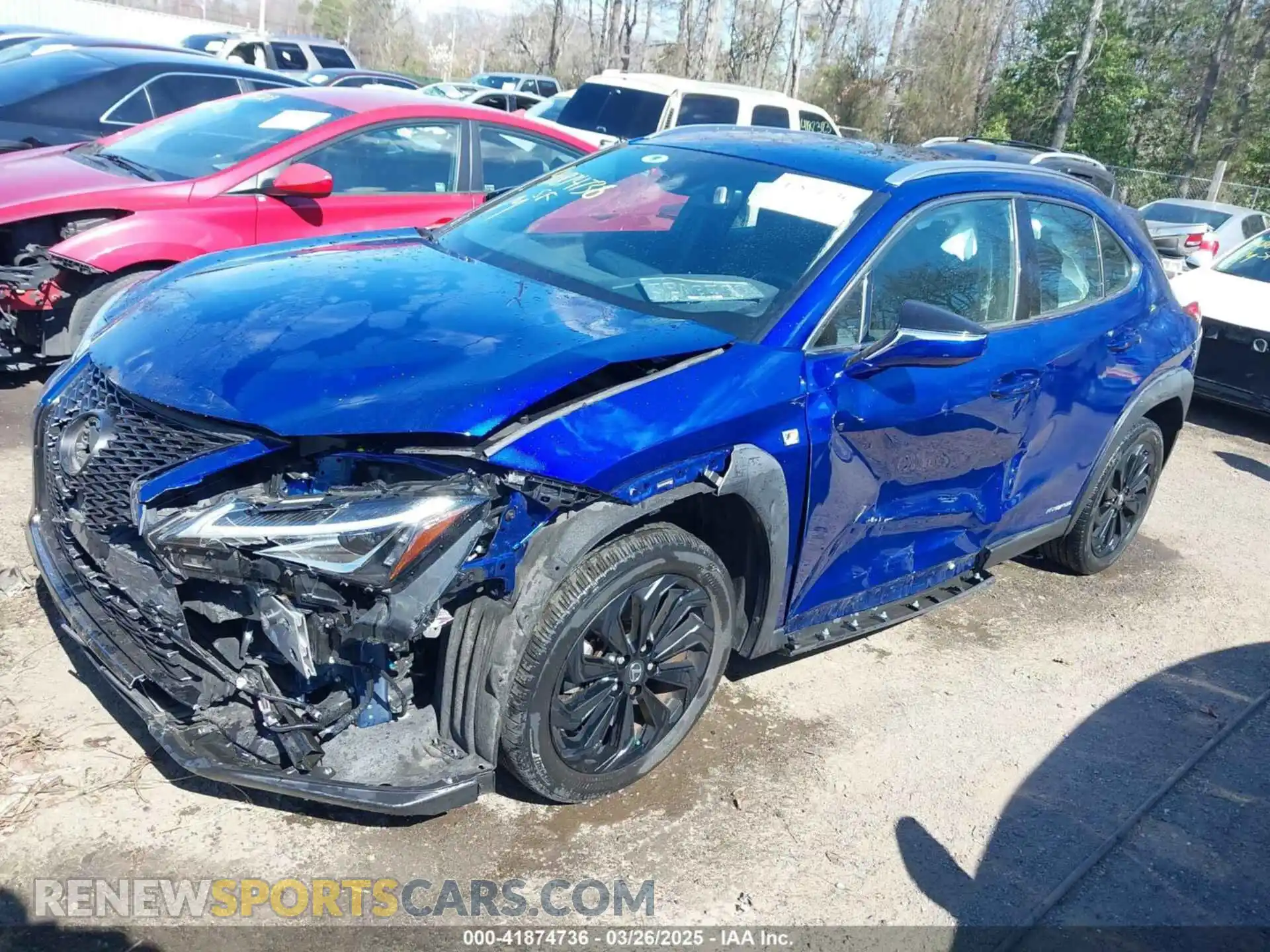 2 Photograph of a damaged car JTHR9JBH1M2050209 LEXUS UX 250H 2021